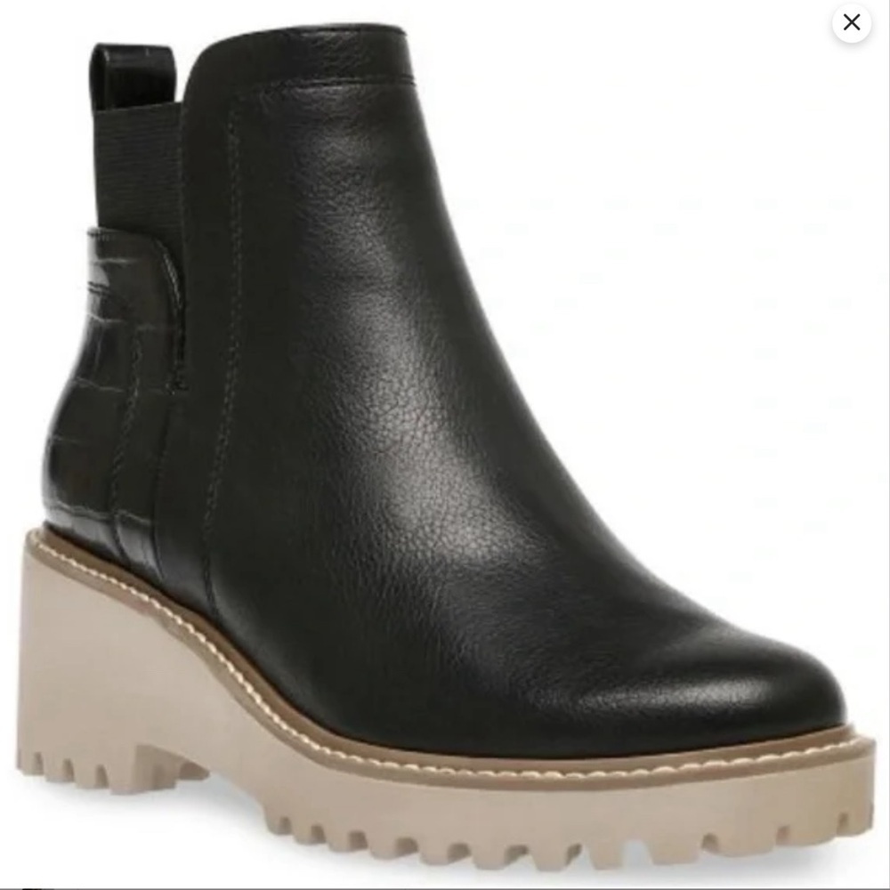 DV Dolce Vita Ladies Rancher black Chelsea Boot size 10 new